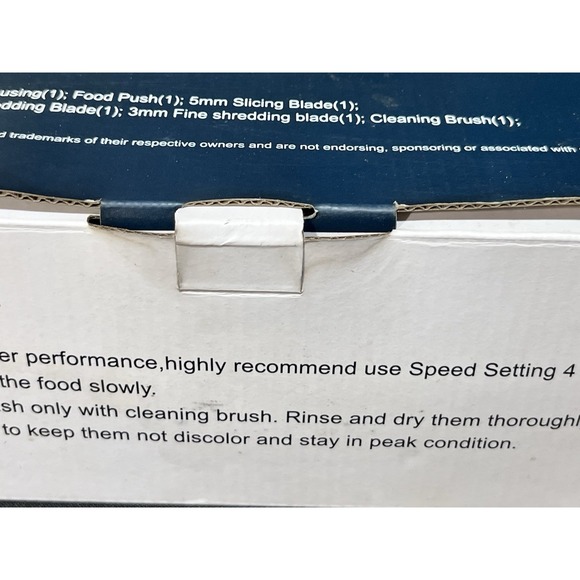 GVODE Slicer Shredder Attachment G1806 for KitchenAid Mixers NEW Open Box - Picture 10 of 13